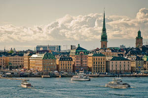 Beautiful View Of Stockholm Sweden Wallpaper