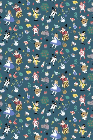 Beautifully Patterned Disney Wallpaper Wallpaper