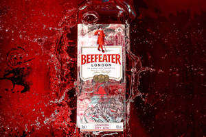 Beefeater Splashes Water Wallpaper