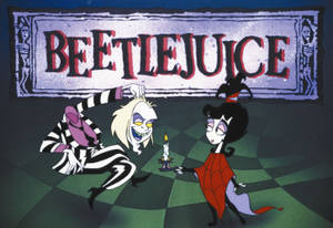 Beetlejuice Cartoon Poster Wallpaper