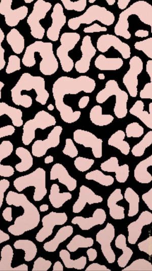 Beige Leopard Print Wallpaper