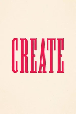 Beige Minimalist Create Print Wallpaper