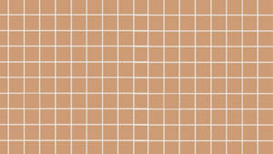 Beige Minimalist Illustration Wallpaper