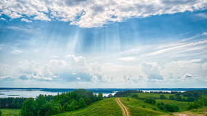 Belarus Clear Sky Wallpaper