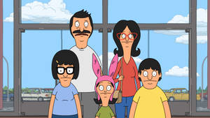 Belchers From Bobs Burgers Serious Face Wallpaper