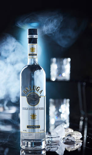 Beluga Noble Russian Vodka - Experience The Smoothness And Purity Wallpaper