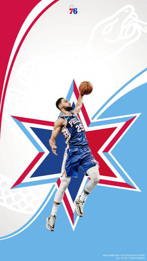 Ben Simmons Dunk Wallpaper