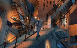 Ben Stiller Maze Of Stairs Wallpaper