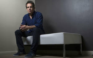 Ben Stiller On A Couch Wallpaper