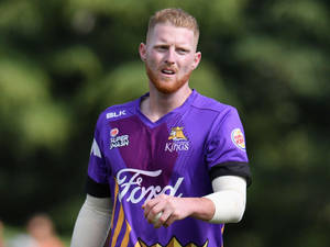 Ben Stokes Ford Cricket Uniform Wallpaper