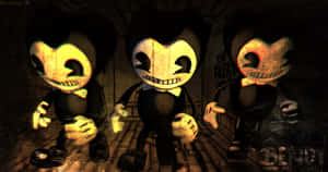 Bendy Unleashed - A Creepy Adventure Awaits Wallpaper