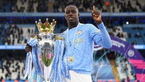 Benjamin Mendy Premier League Champion Wallpaper