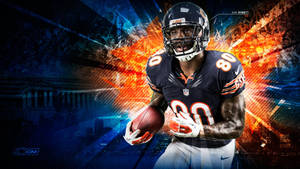 Bernard Berrian The Wide Receiver Of The Chicago Bears Wallpaper