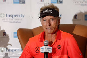 Bernhard Langer During Interview Wallpaper