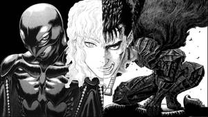 Berserk Guts And Griffith Wallpaper