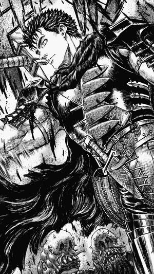 Berserk Guts Armor Details Wallpaper