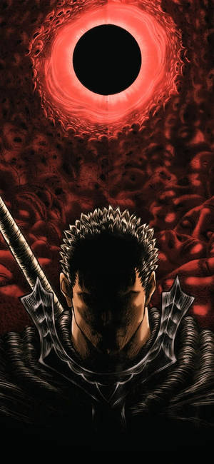 Berserk Guts, Ready To Take On Any Enemies Wallpaper