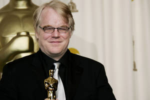 Best Actor Award American Actor Philip Seymour Hoffman Wallpaper