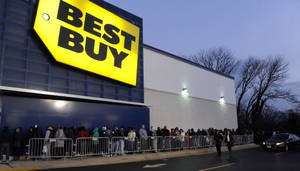 Best Buy At Dusk Wallpaper