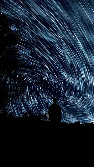 Best Dark Swirling Sky Wallpaper