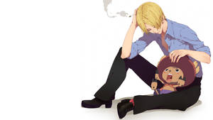 Best Friends Sanji And Chopper Wallpaper