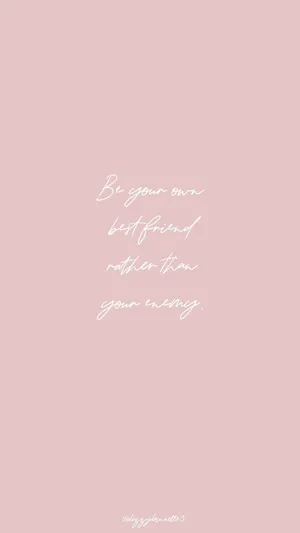 Best Friends With Yourself Wallpaper