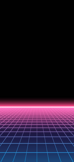 Best Oled Neon Grid Wallpaper