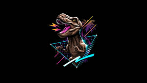 Best Oled Retro Dinosaur Wallpaper