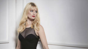Beth Behrs For Emmy Magazine Wallpaper