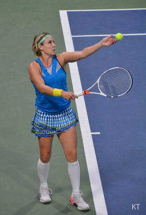 Bethanie Mattek-sands Serving Wallpaper