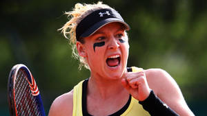 Bethanie Mattek-sands Triumphant Shout Wallpaper