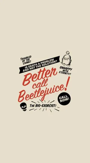 Better Call Beetlejuice Wallpaper