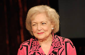 Betty White At Fuse Studios Wallpaper