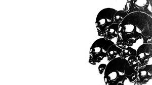 Beware Of The Black Skull. Wallpaper