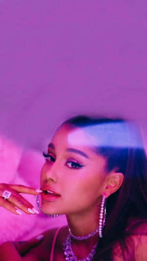 Bewitching Ariana Grande 7 Rings Wallpaper