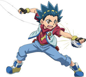 Beyblade Valt Aoi Battle Ready Wallpaper