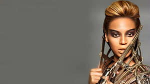 Beyonce In An Editorial Photoshoot Wallpaper