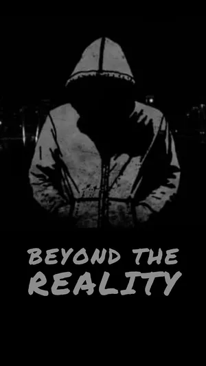 Beyond The Reality - A Man In A Hoodie Wallpaper
