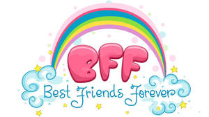 Bff Rainbow Art Wallpaper