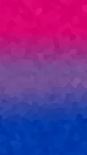 Bi Flag Color In A Low Poly Wallpaper