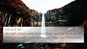 Bible Verse About Being Nauseous From Greed Wallpaper