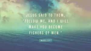 Bible Verse Aesthetic Gospel Of Mark Wallpaper