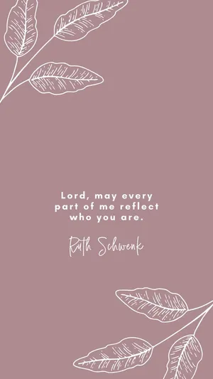 Bible Verse Phone Pink And White Wallpaper