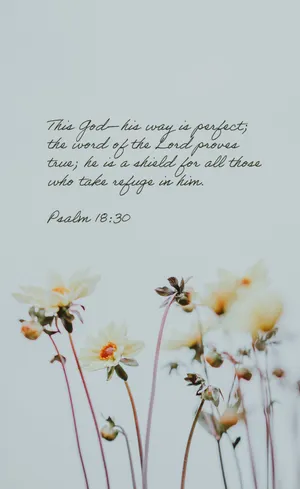 Bible Verse Phone Psalm 16 Wallpaper