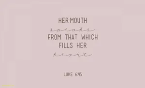 Biblical Aesthetic Quotes Wallpaper