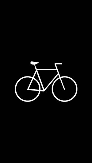 Bicycle Iphone Minimalist Digital Art Wallpaper