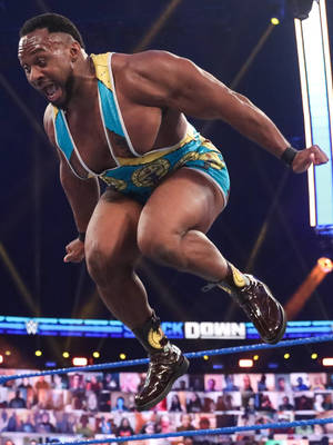 Big E On Smackdown 2020 Wallpaper