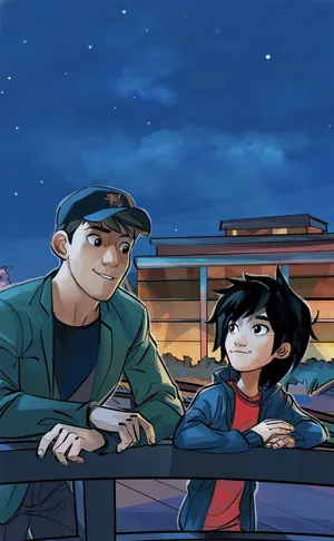 Big Hero 6 Brotherly Talk Wallpaper