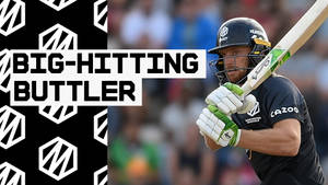 Big Hitting Jos Buttler Wallpaper