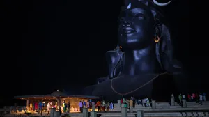 Big Shiva Statute Wallpaper